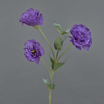 Künstliche Blume Lisianthus JENO, lila, 65cm, Ø7-9cm