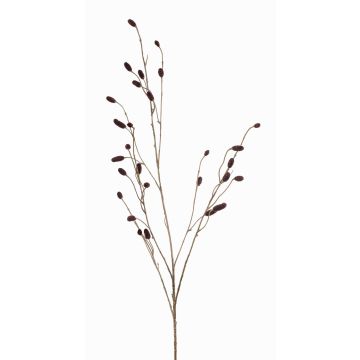 Deko Zweig Brombeeren CANO mit Früchten, burgunderrot, 105cm