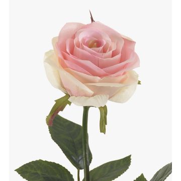 Plastik Rose BRINA, rosa, 75cm, Ø9cm