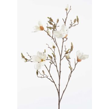 Künstliche Blume groß Magnolie CAELO, creme, 105cm