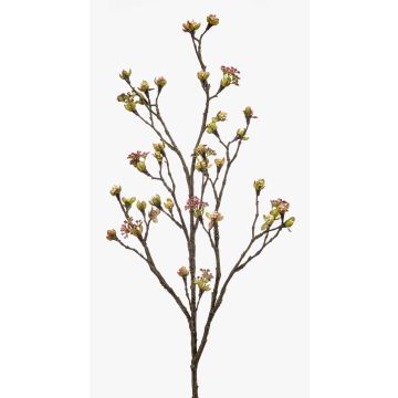 Kunst Ahorn Zweig LIUVA, blühend, rosa, 110cm