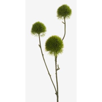 Deko Kunstblume Edeldistel BRANCO, grün, 60cm