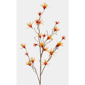 Deko Zaubernuss Zweig TEMUCO, orange-gelb, 120cm