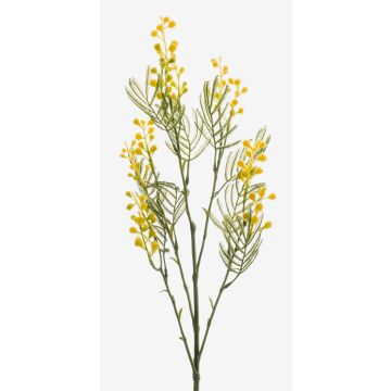 Deko Zweig Mimose MARFIL, gelb, 65cm