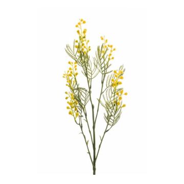 Deko Zweig Mimose MARFIL, gelb, 65cm