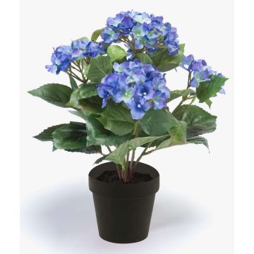 Künstliche Hortensie LAIDA, blau, 35cm