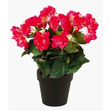 Deko Kunstblume Begonie DOBRADA, pink, 30cm Deko Kunstblume Begonie DOBRADA, pink, 30cm