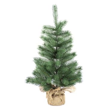 Plastik Weihnachtsbaum RIJEKA, Jutesack, 75cm, Ø40cm Plastik Weihnachtsbaum RIJEKA, Jutesack, 75cm, Ø40cm
