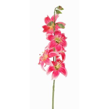 Kunst Tigerlilie ASHANTI, pink, 60cm, Ø10cm