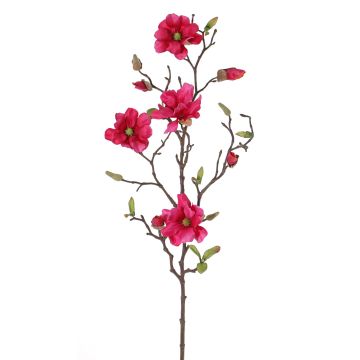 Deko Magnolie MARGA, pink, 80cm, Ø7-8cm