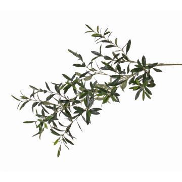 Dekozweig Olive PANOS auf Steckstab, schwer brennbar, 110cm