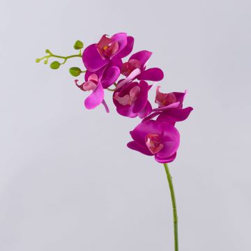 Dekozweig Phalaenopsis Orchidee OPHELIA, pink, 80cm, Ø8-9cm