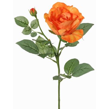 Dekoblume Rose WAIOLA, orange, 65cm, Ø11cm Dekoblume Rose WAIOLA, orange, 65cm, Ø11cm