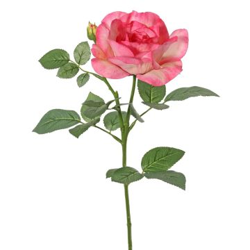 Dekoblume Rose WAIOLA, rosa-pink, 65cm, Ø11cm