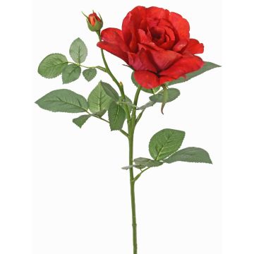 Dekoblume Rose WAIOLA, rot, 65cm, Ø11cm Dekoblume Rose WAIOLA, rot, 65cm, Ø11cm