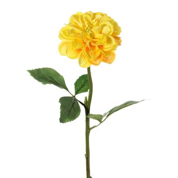 Kunst Dahlie TINKALA, gelb, 60cm, Ø12cm
