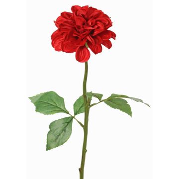 Kunst Dahlie TINKALA, rot, 60cm, Ø12cm