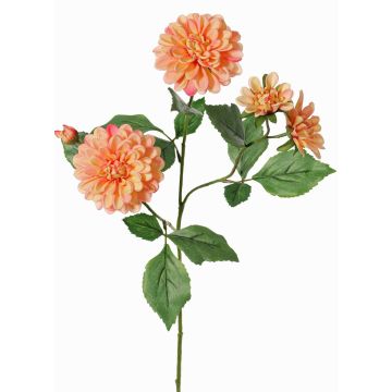 Dekozweig Dahlie QUINKA, pfirsich, 70cm Dekozweig Dahlie QUINKA, pfirsich, 70cm
