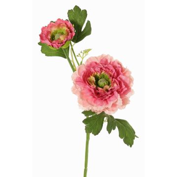 Kunst Ranunkel SAGARA, rosa-pink-grün, 45cm, Ø5-9cm Kunst Ranunkel SAGARA, rosa-pink-grün, 45cm, Ø5-9cm
