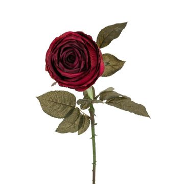 Kunstblume Rose ANAHLIA, rot, 65cm