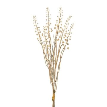 Deko Kermesbeeren Bund ILMOR, Beeren, Trockenoptik, beige, 50cm