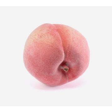 Dekoobst Pfirsich JODIE, rot-gelb, 7,5cm, Ø8cm Dekoobst Pfirsich JODIE, rot-gelb, 7,5cm, Ø8cm