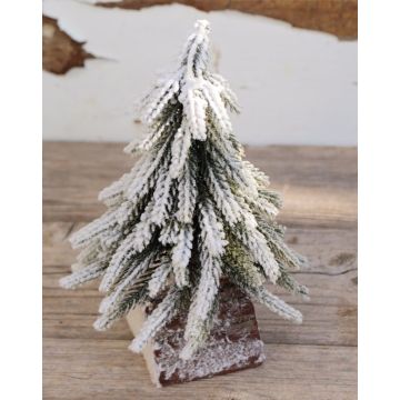 Dekobaum Tannenbaum SORTA mit Schnee, 20cm Dekobaum Tannenbaum SORTA mit Schnee, 20cm