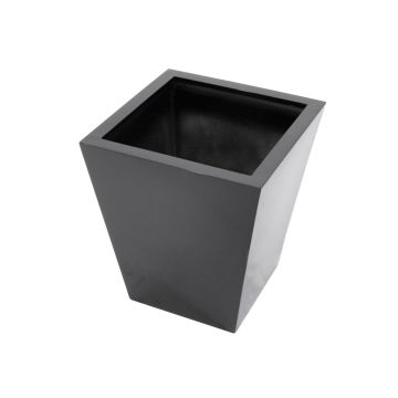 Pflanztopf ORNELLO, schwarz, 50x45x45cm