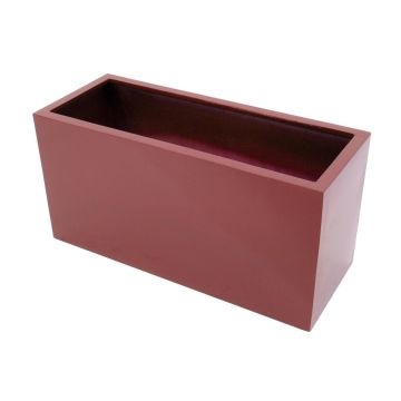 Pflanztopf ALANO, rot, 50x100x40cm