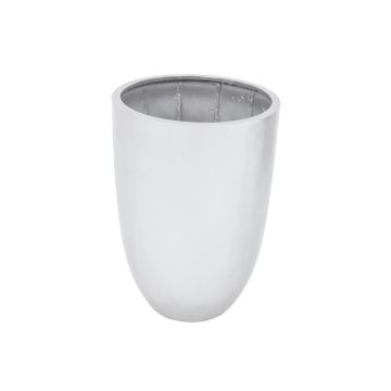 Pflanztopf BENDO, silber, 68cm, Ø47cm