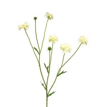 Kunstzweig Flockenblume TAOTAO, weiß, 65cm, Ø4-5cm Kunstzweig Flockenblume TAOTAO, weiß, 65cm, Ø4-5cm