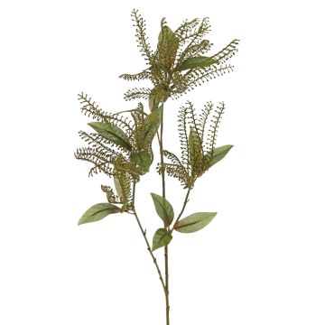 Kunst Zweig Lavendelheide VILLADS, grün, 95cm, Ø9-20cm