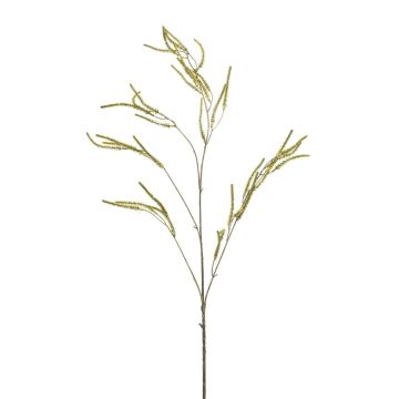 Kunst Zweig Amaranth CERRO mit Blüten, grün, 100cm Kunst Zweig Amaranth CERRO mit Blüten, grün, 100cm