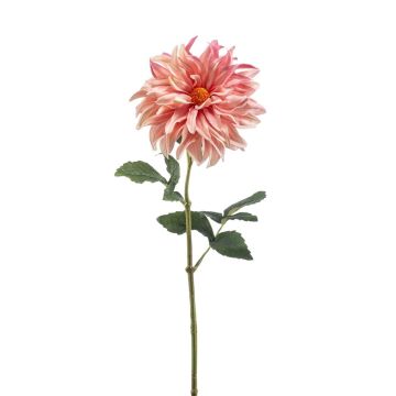 Unechte Blume Dahlie NIRVATHIA, rosa-creme, 55cm