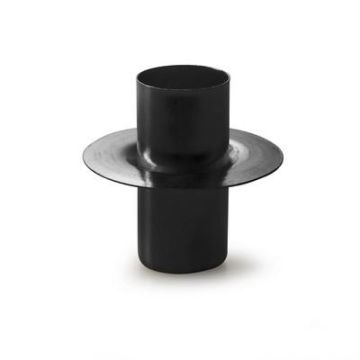 Metall Kerzenständer DERFYA, schwarz, 5cm, Ø5cm Metall Kerzenständer DERFYA, schwarz, 5cm, Ø5cm