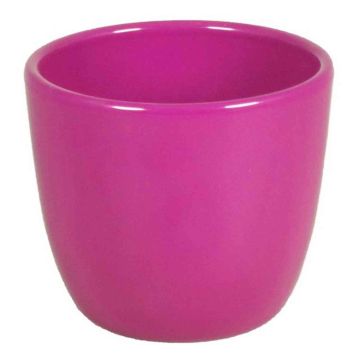 Kleiner Blumentopf TEHERAN BASAR, Keramik, pink, 6cm, Ø7,5cm