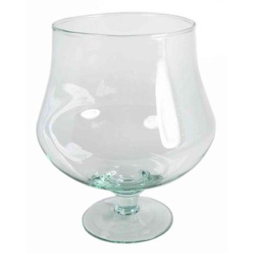 Großes Cognac Glas CIMO auf Fuß, klar, 21cm, Ø18cm