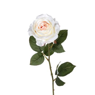 Kunstblume Rose FELLIAN, creme-rosa, 65cm Kunstblume Rose FELLIAN, creme-rosa, 65cm