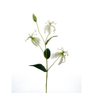 Kunstzweig Gloriosa JARENIA, weiß, 80cm