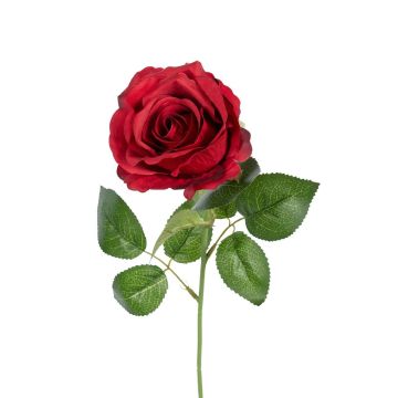 Kunst Rose LESANDRA, rot, 55cm Kunst Rose LESANDRA, rot, 55cm