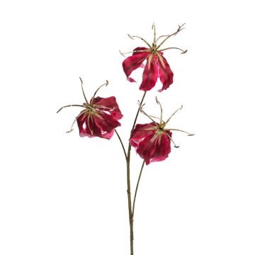 Kunstzweig Gloriosa NANIELA, dunkelrot, 80cm Kunstzweig Gloriosa NANIELA, dunkelrot, 80cm