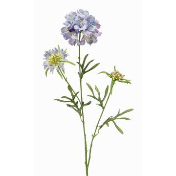 Kunstblume Scabiosa MONTIE, lila-blau, 75cm, Ø7-10cm
