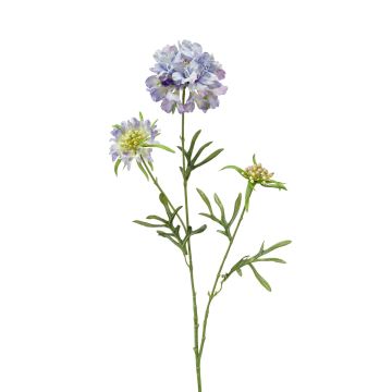 Kunstblume Scabiosa MONTIE, lila-blau, 75cm, Ø7-10cm