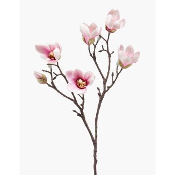 Künstliche Magnolie ANEU, rosa, 65cm, Ø7-8cm