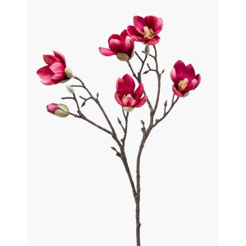 Künstliche Magnolie ANEU, pink, 65cm, Ø7-8cm