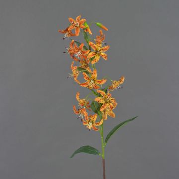 Künstliche Blume Tigerlilie ARAMAIO, orange, 80cm, Ø13cm