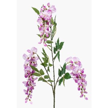 Kunst Blauregen Zweig ONORATO mit Blüten, lila, 70cm Kunst Blauregen Zweig ONORATO mit Blüten, lila, 70cm