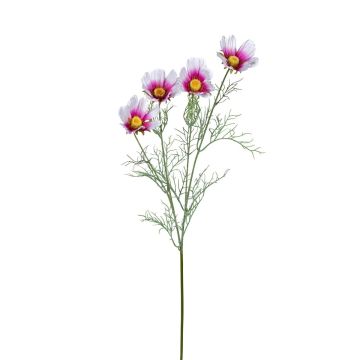 Kunstzweig Schmuckkörbchen RETIANA, weiß-rosa, 80cm