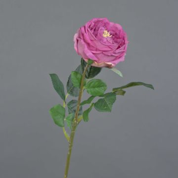 Fake Rose Kohl-Rose CATINCA, rosa, 60cm, Ø9cm