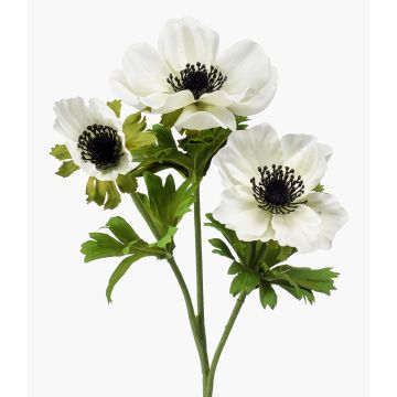 Künstliche Blume Windröschen RUBINA, weiß, 55cm, Ø4-10cm